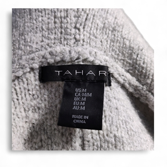 Tahari Soft Gray Knit Fabric - Picture 11 of 12